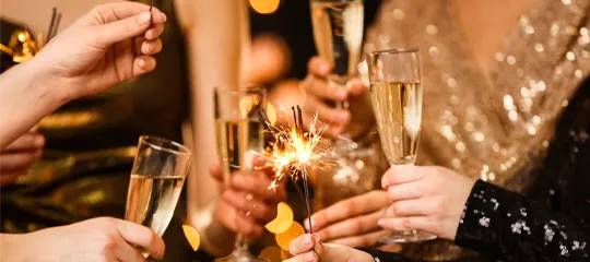 Brindisi di Capodanno in sicurezza