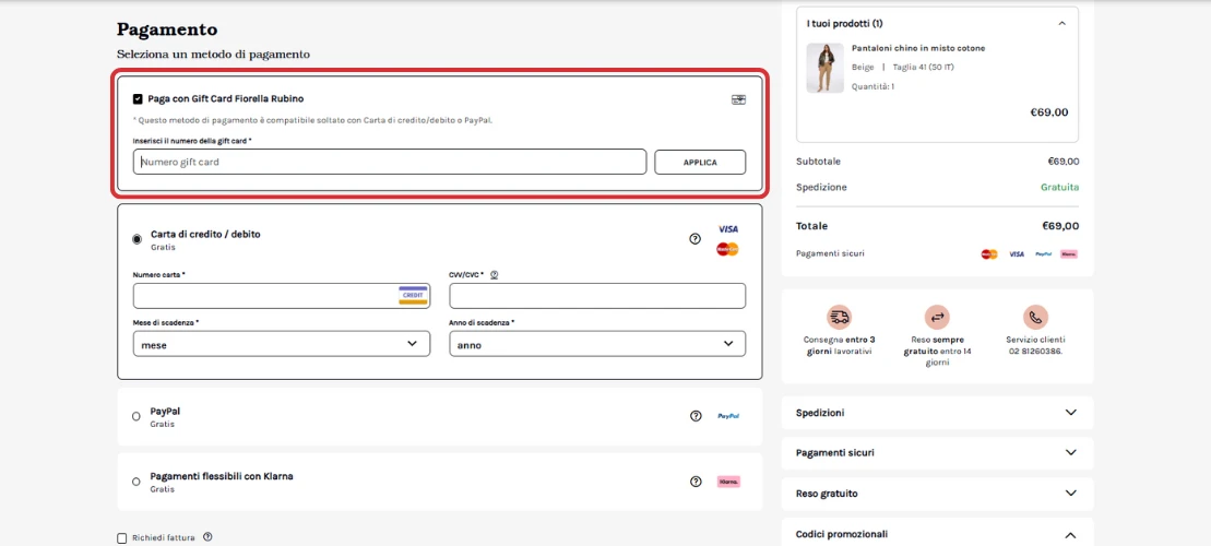 Come applicare un coupon Fiorella Rubino sullo shop online come-applicare-un-coupon-fiorella-rubino-sullo-shop-online