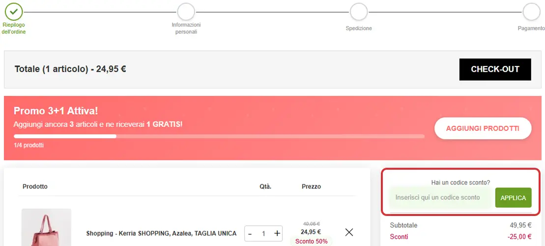 Come applicare un coupon sul sito Carpisa come-applicare-un-coupon-sul-sito-carpisa